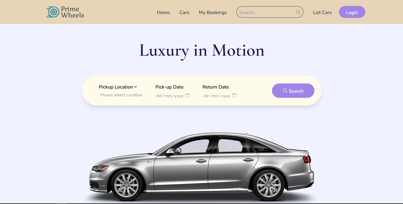 Car Rental Platform (Full Stack)